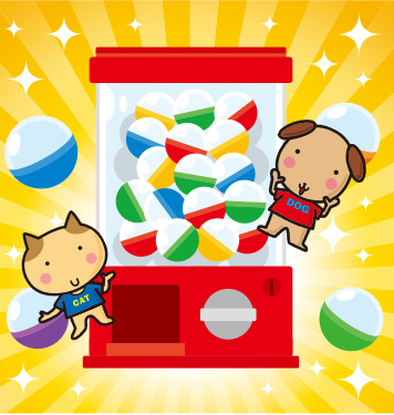 ガチャガチャコーナー